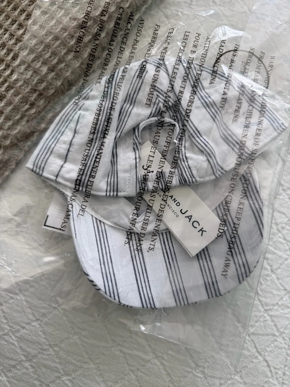Sailboat Merchant Marine stripes size 6 to 12 months NWT, Jamie and Jack